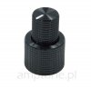 Knob concentric, Black stacked